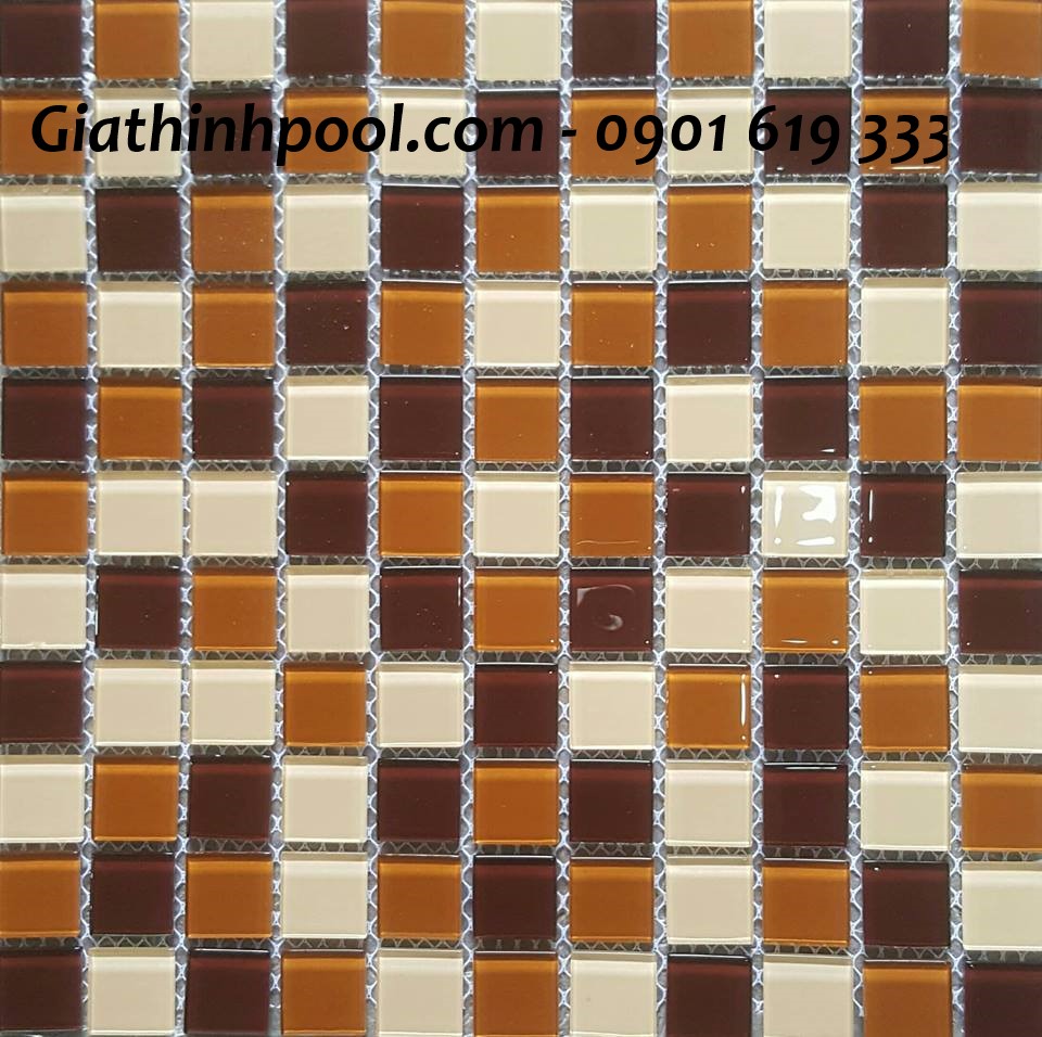 Gạch kính mosaic GGT-006