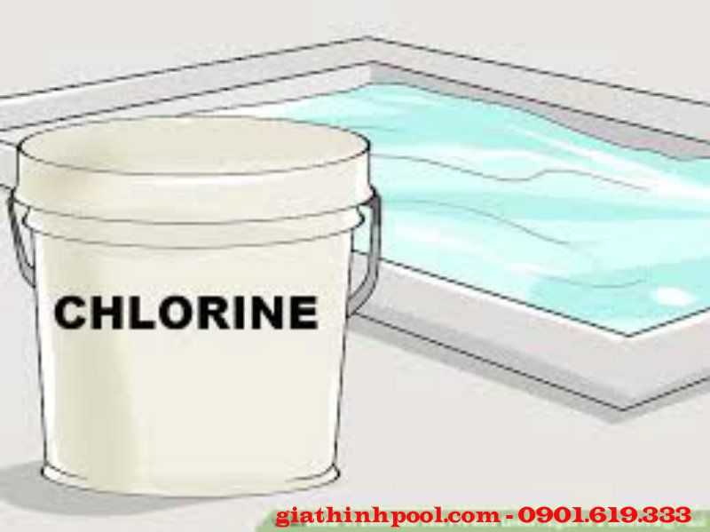 hóa chất chlorine cho hồ bơi