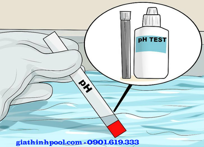 kiểm tra mật độ hóa chất bể bơi